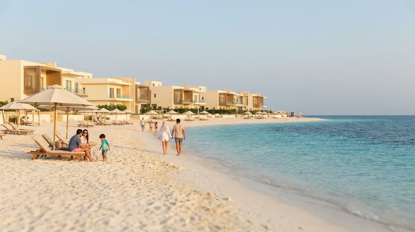 El Alamein, Egipt — peisaj reprezentativ