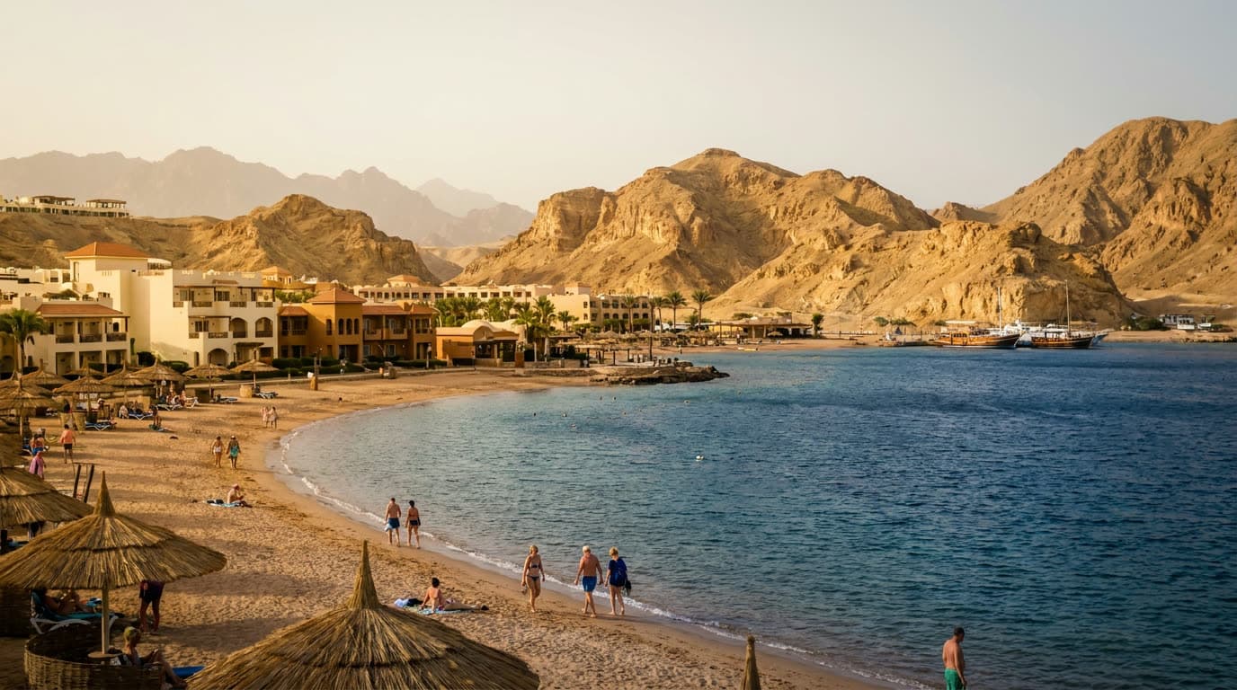 Sharm El Sheikh, Egipt — peisaj reprezentativ