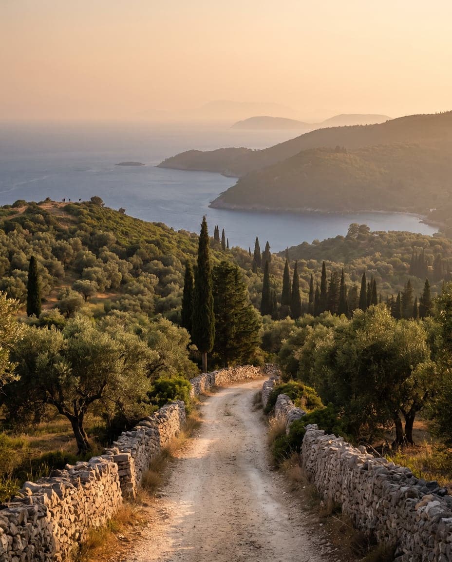 Plaja animată din Laganas, Zakynthos, cu șezlonguri și bărci